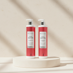 Pack Champú y Mascarilla Total Restore 500 ml Reparación Plex Cabello Dañado