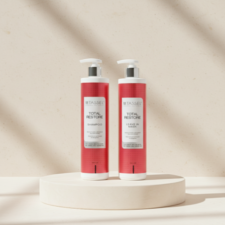 Pack Champú y Mascarilla Total Restore 500 ml Reparación Plex Cabello Dañado
