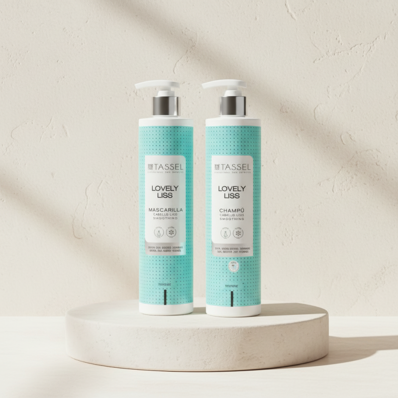 Pack Lovely Liss Champú 500 ml + Mascarilla 500 ml Alisador Anti Encrespamiento