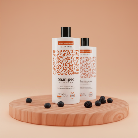 Champú Anti Naranja Vegano 1L No Orange Matizador Azul Cabello Oscuro