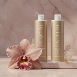 Champú 450 ml + Acondicionador 440 ml Nutri Haircare Jacques Janine Brasil nutrición e hidratación