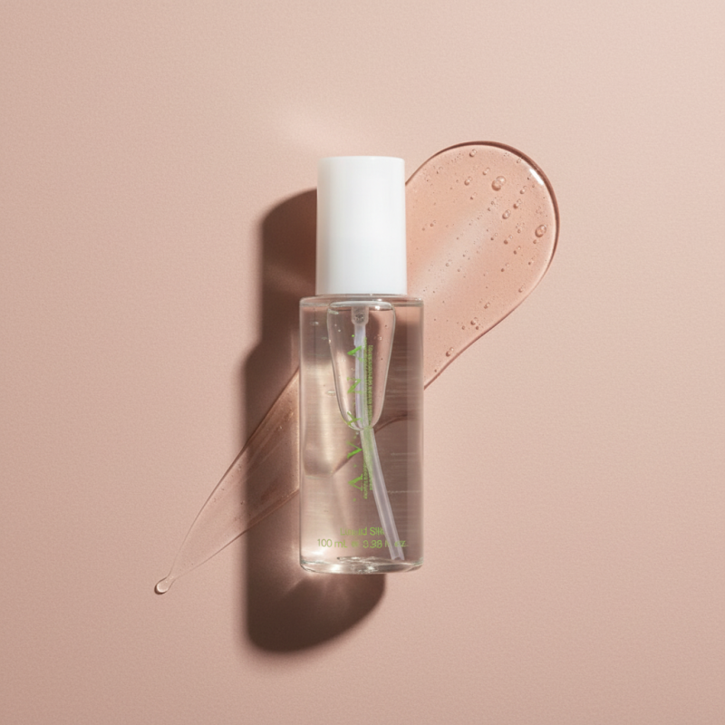 Liquid Silk Avyna sérum termoprotector queratina brillo y control