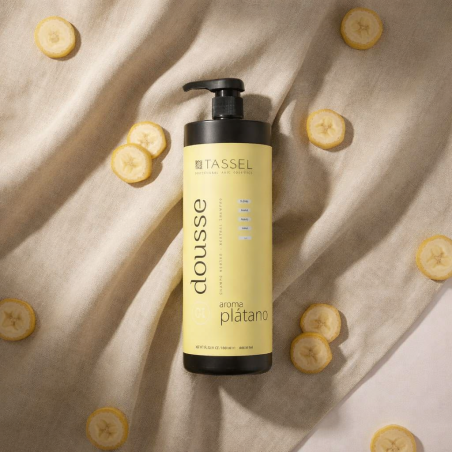 Champú Neutro Dousse Aroma Plátano 1000 ml | Limpieza Suave y Uso Diario