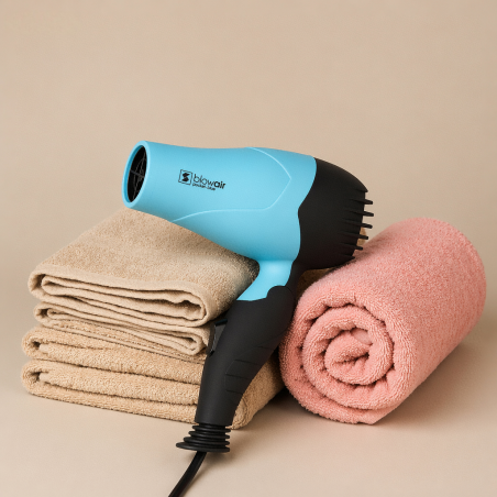 Mini Secador Profesional Blow Air Pocket Blue | Perfect Beauty