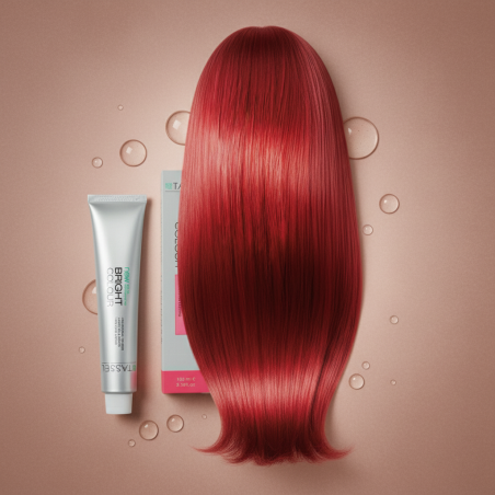 Bright Colour 8.66 Rubio Claro Rojo Fuego Tinte Profesional 100 ml