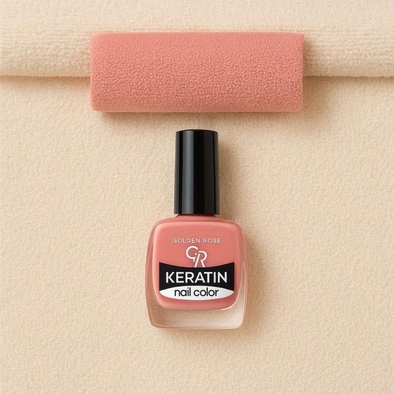 Esmalte Golden Rose Keratin 14 Uñas Profesional