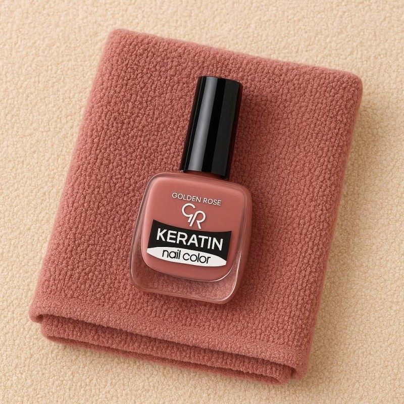 Esmalte Golden Rose Keratin 18 Uñas Profesional