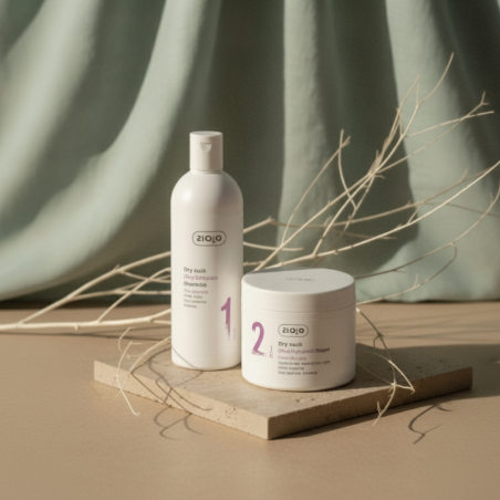 Pack Ziaja Granada Champú + Mascarilla Hidratante 350 ml | Cabello Seco