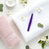 Pinza Morada Depilar Cejas Pollié Profesional