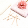 Mini Palitos de Madera Cutículas Pollié 10 Unidades