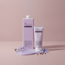 Mascarilla Antiamarillo Oivita 39 1 L Para Cabello Rubio Gris y Decolorado