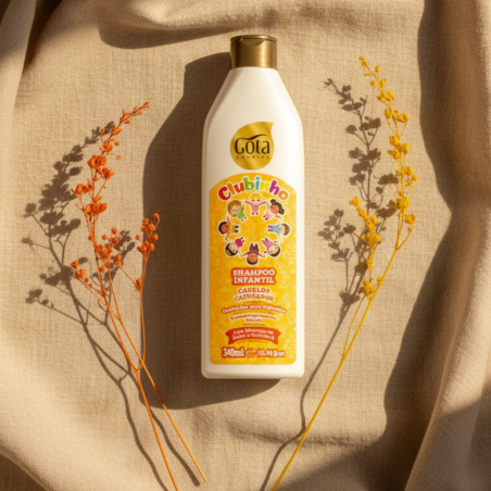 Gota Dourada Clubinho Champú Infantil Cabello Rizado 340 ml