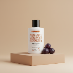 Champú Anti Naranja Vegano 300ML No Orange Matizador Azul Cabello Oscuro
