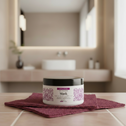 Mascarilla Anti Amarillo 350ML No Yellow para Cabello Rubio Gris y Decolorado