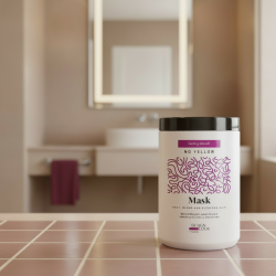Mascarilla Anti Amarillo 1L No Yellow para Cabello Rubio Gris y Decolorado