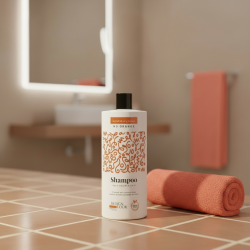 Champú Anti Naranja Vegano 1L No Orange Matizador Azul Cabello Oscuro