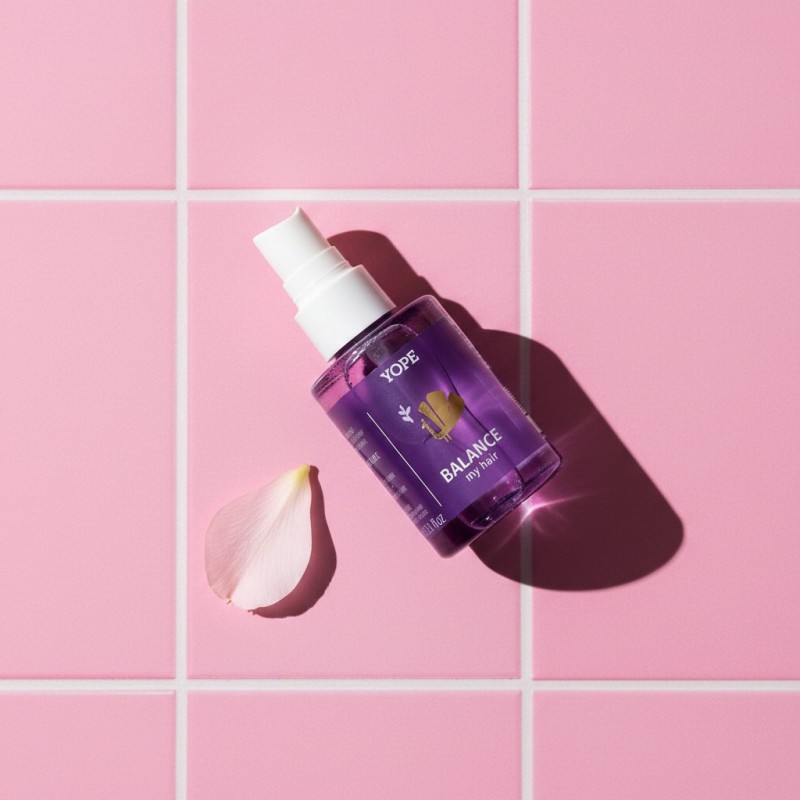 Spray Natural de Peinado con Sal Marina y Algas BALANCE my hair YOPE | Volumen y Textura Efecto Playa