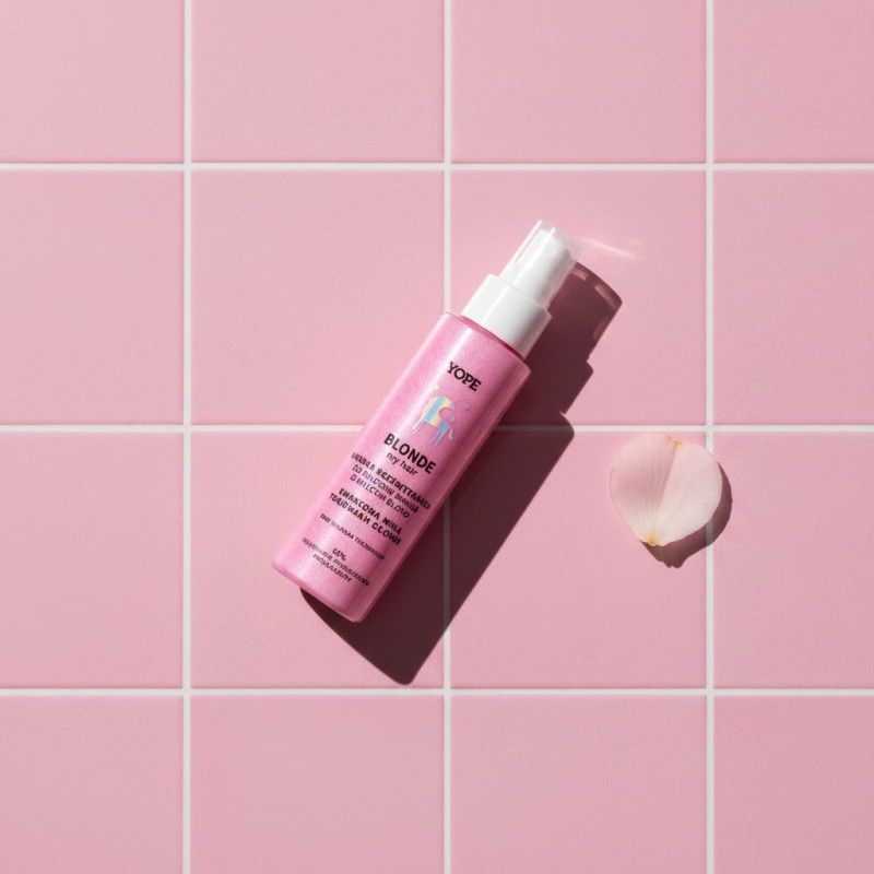 Spray Natural Iluminador Cuarzo Mica BLONDE my hair YOPE | Cabello Rubio y Decolorado