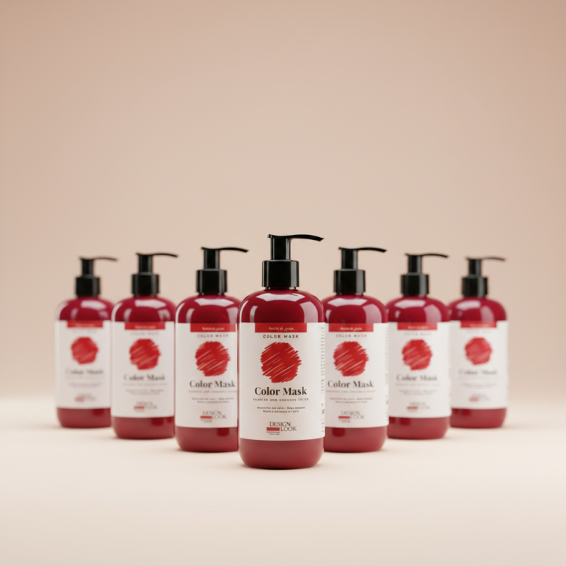 Color Mask Rojo Intenso Mascarilla Colorante Nutritiva con Aceite de Jojoba