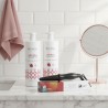 Pack Champú Neutro Fresa + Crema Suavizante Fresa + Mini Tenacilla de Viaje Perfect Beauty | Cuidado y Peinado