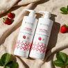 Pack Champú Neutro Fresa + Crema Suavizante Fresa + Mini Tenacilla de Viaje Perfect Beauty | Cuidado y Peinado