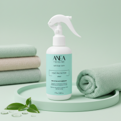 Spray Protector Térmico + Mini Plancha de Viaje ANEA | Protección y Peinado