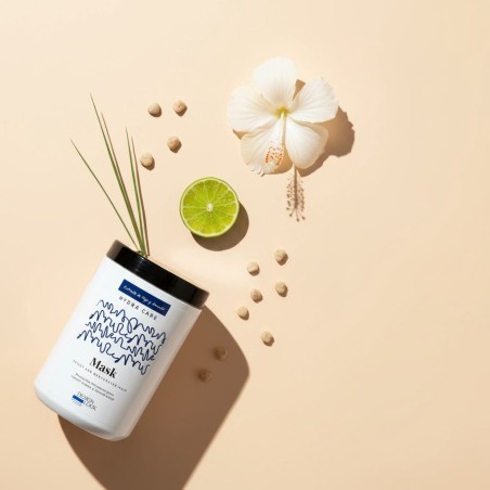 Mascarilla Hydra Care 1 L Hidratante Antifrizz Cabello Seco y Crespo