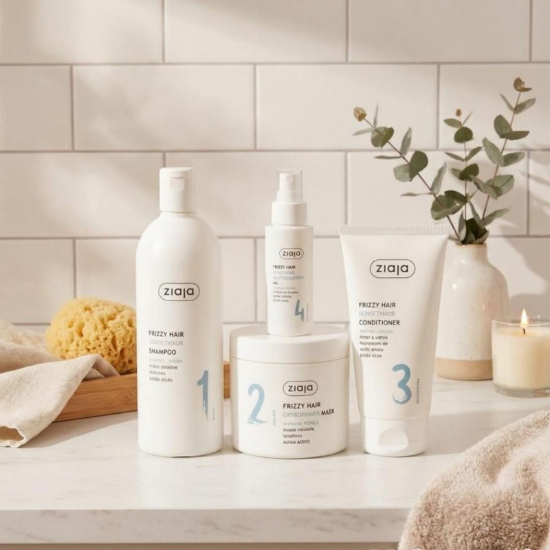 Pack Capilar Antiencrespamiento Hojas de Baobab. Plant Essentials Ziaja | Cabello con Frizz