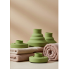Difusor Plegable Verde Silicona | Universal, Compacto y Antiencrespamiento