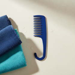 Peine con Gancho Especial Ducha Azul Perfect Beauty | Peine Desenredante