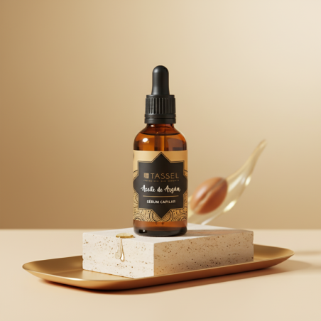 Sérum Capilar Tassel Línea Argán 50 ml | Antifrizz Reparador y Nutritivo