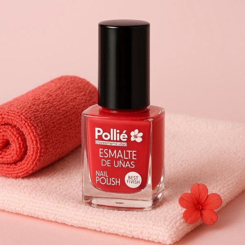 Esmalte de Uñas Pollié Professional Line | 12 Colores | Rubio Moka