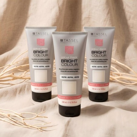 Tassel Bright Colour Mascarilla Color Neutro 200 ml | Brillo y Tratamiento Capilar
