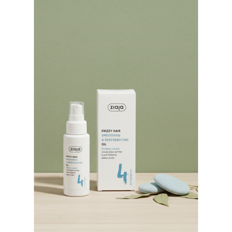 Pack Baobab Leaves ZIAJA Champú + Acondicionador + Mascarilla + Aceite | Anti Frizz