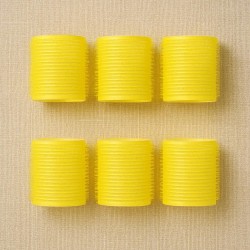 Rulos Velcro 6 Unidades 66 mm Ø x 63 mm | Volumen y Peinado