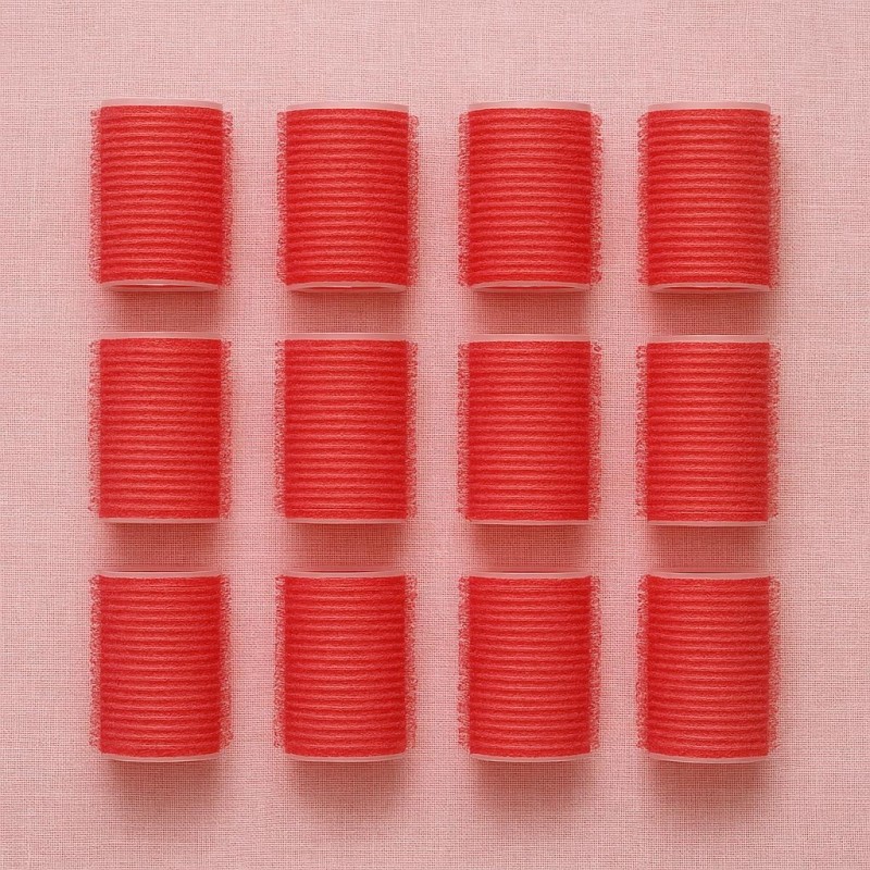 Rulos Velcro 36 mm 12 Unidades | Volumen y Peinado sin Calor