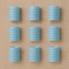 Rulos Velcro 28 mm 12 Unidades | Volumen y Peinado sin Calor