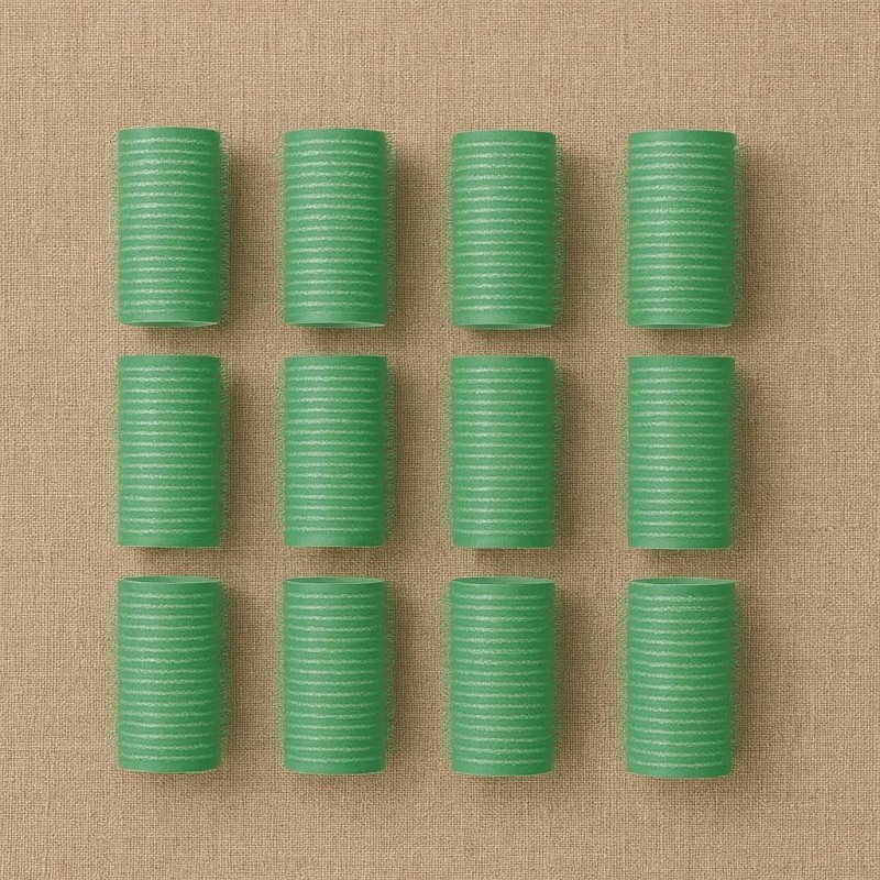 Rulos Velcro 20 mm 12 Unidades | Definición y Ondas sin Calor