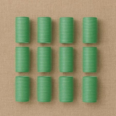 Rulos Velcro 20 mm 12 Unidades | Definición y Ondas sin Calor