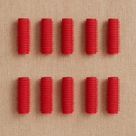 Rulos Velcro 13 mm 12 Unidades | Máxima Definición y Rizos Marcados