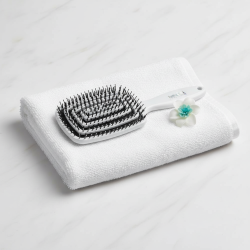 Maze Gris Cepillo Esqueleto Flexible Para Cabello Brillo y Suavidad
