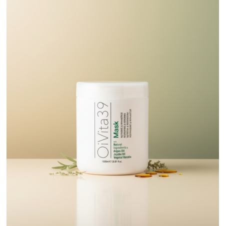 Mascarilla Nutritiva Reestructurante Oivita 39 1L Cabello Dañado
