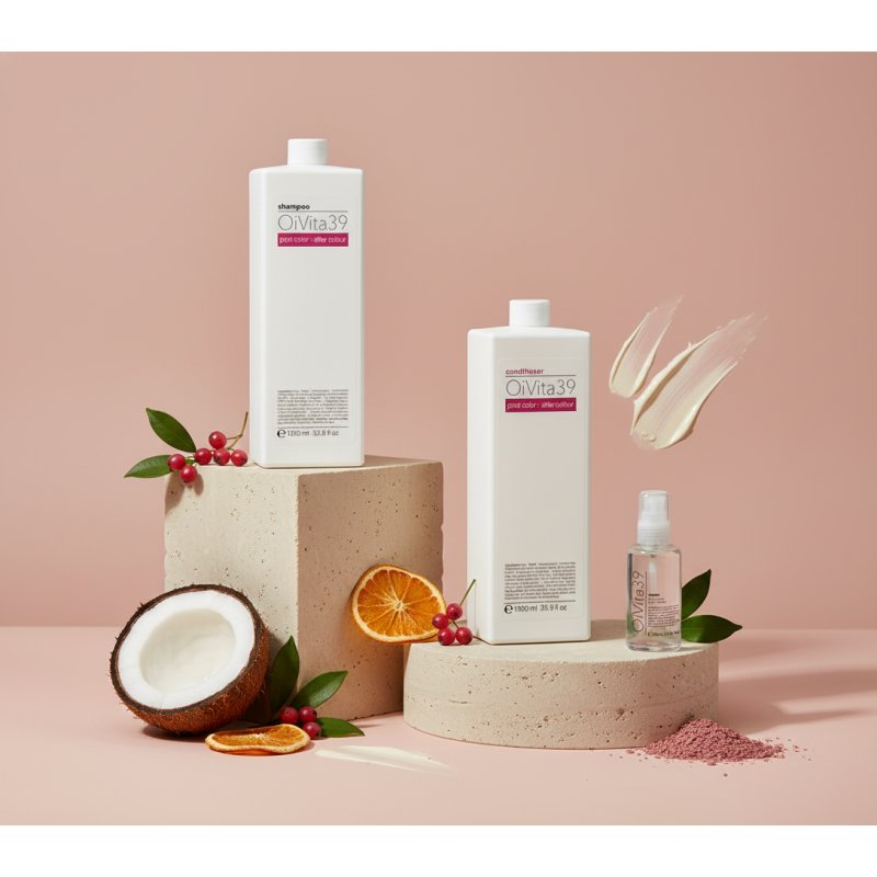 Champú Post Color Oivita 39 1L Cabello Teñido Brillo e Hidratación