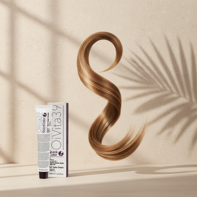 QuickColor 10’ Oivita 39 Nº 7.3 Tinte Sin Amoniaco 100 ml